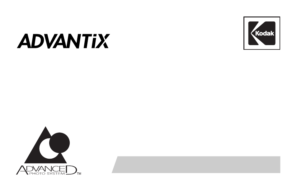 Kodak Advantix F600Zoom User Manual | 111 pages