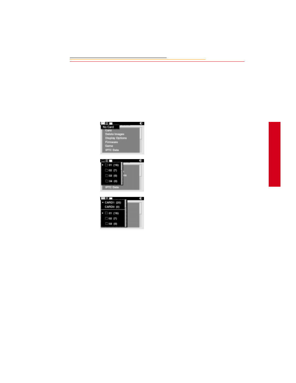 Selecting a pc card or folder, Selecting a pc card or folder -8 | Kodak DCS600 User Manual | Page 92 / 295