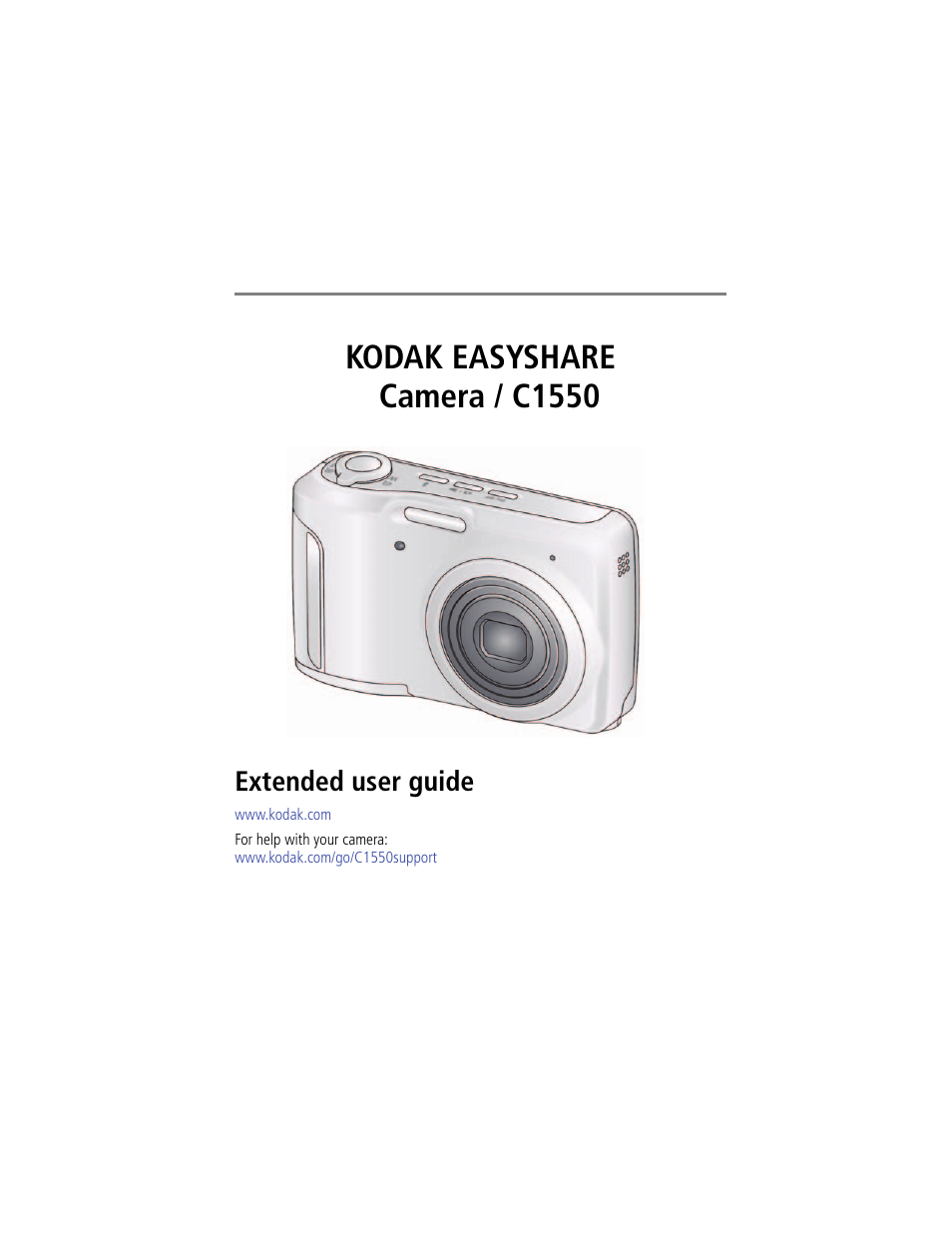 Kodak EASYSHARE C1550 User Manual | 63 pages