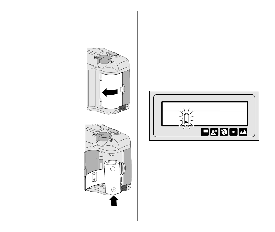 Loading the battery, Low-battery indicator | Kodak C800 User Manual | Page 14 / 113