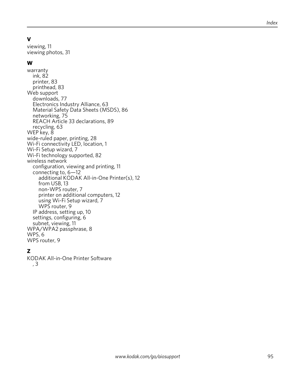 Kodak ESP 1.2 User Manual | Page 100 / 100