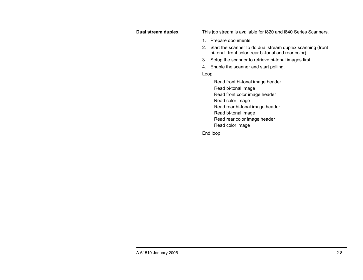 Dual stream duplex | Kodak i800 Series User Manual | Page 14 / 123