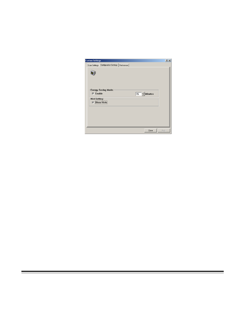 Configuration settings | Kodak A-61195 User Manual | Page 30 / 42