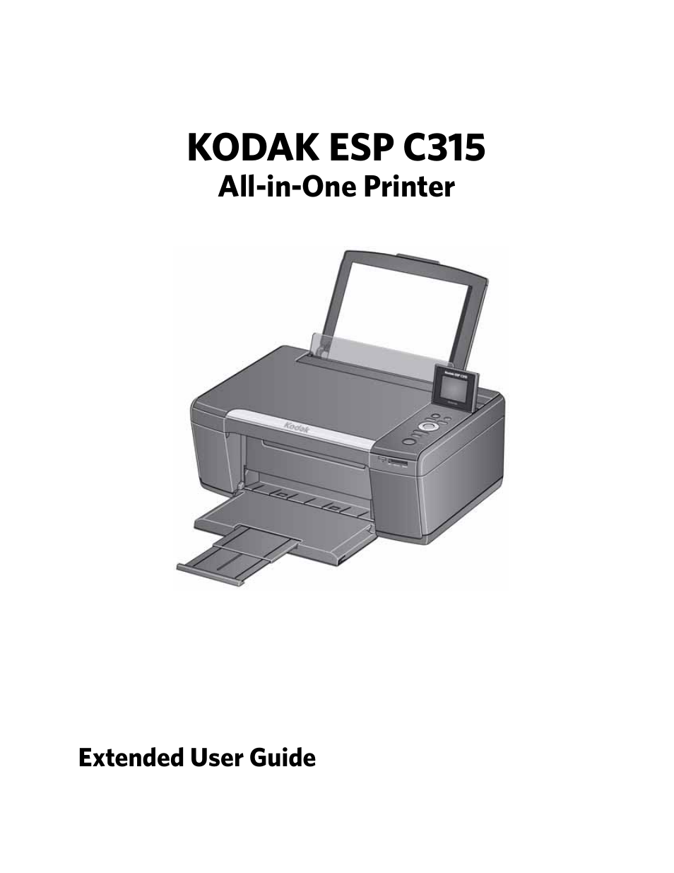 Kodak ESP C315 User Manual | 95 pages