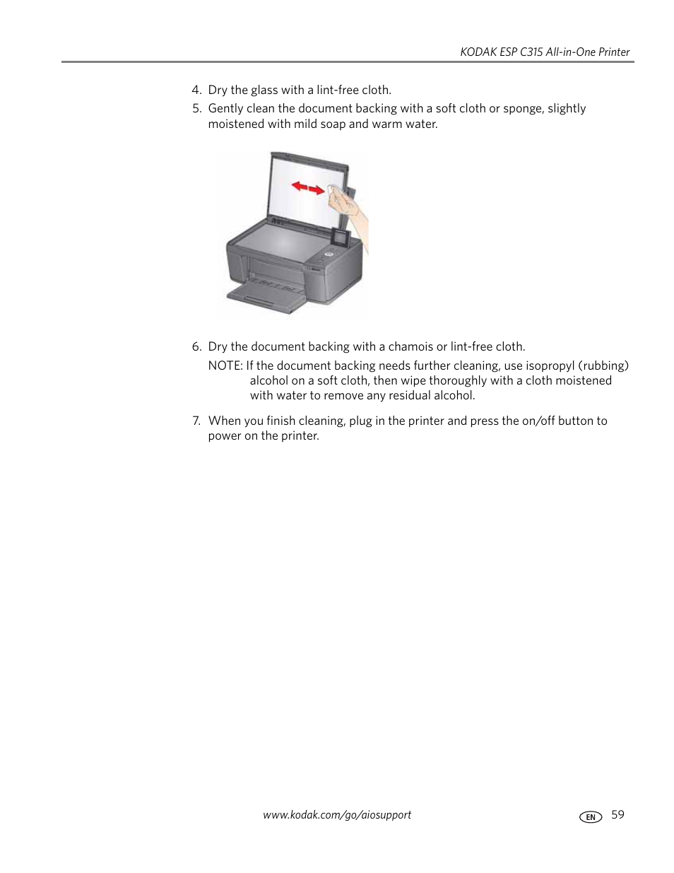 Kodak ESP C315 User Manual | Page 65 / 95