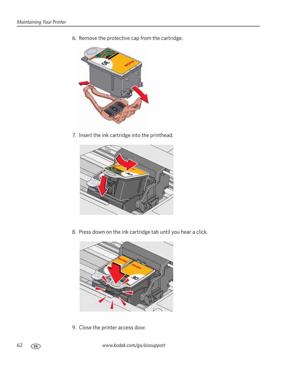 Kodak ESP C315 User Manual | Page 68 / 95