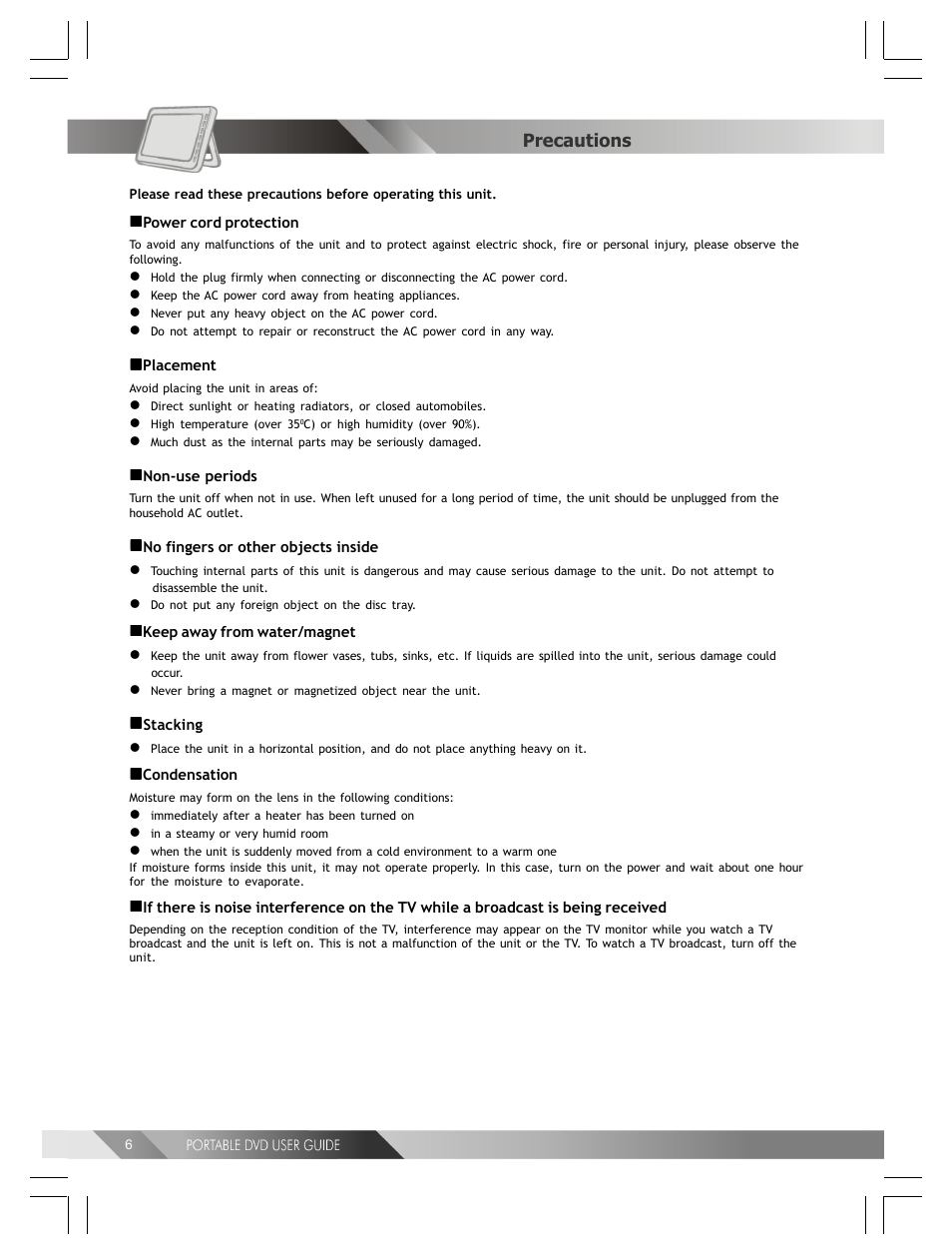 Precautions | Kodak 82-184-00170 User Manual | Page 6 / 80