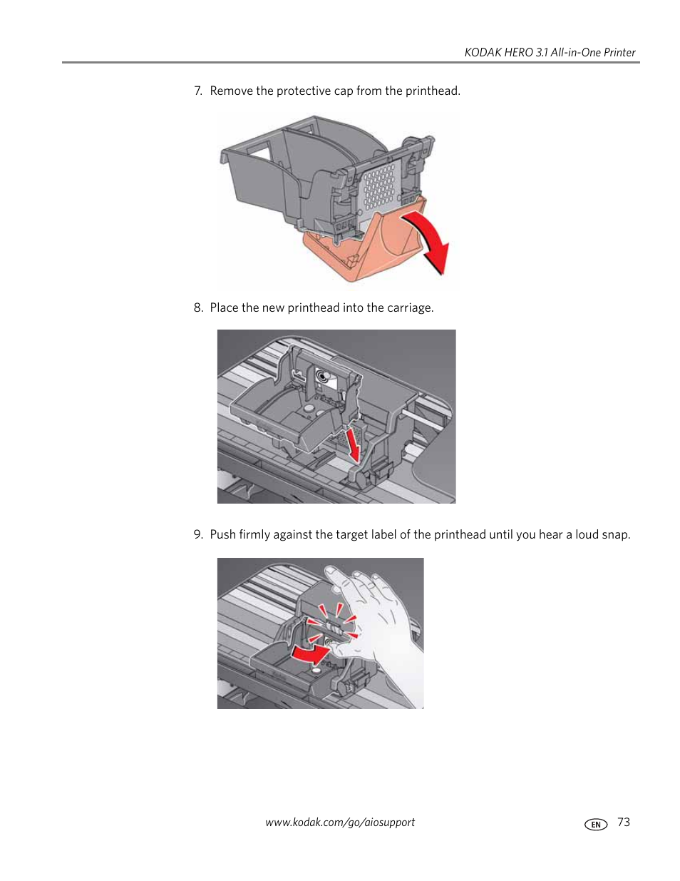 Kodak HERO 3.1 User Manual | Page 79 / 100