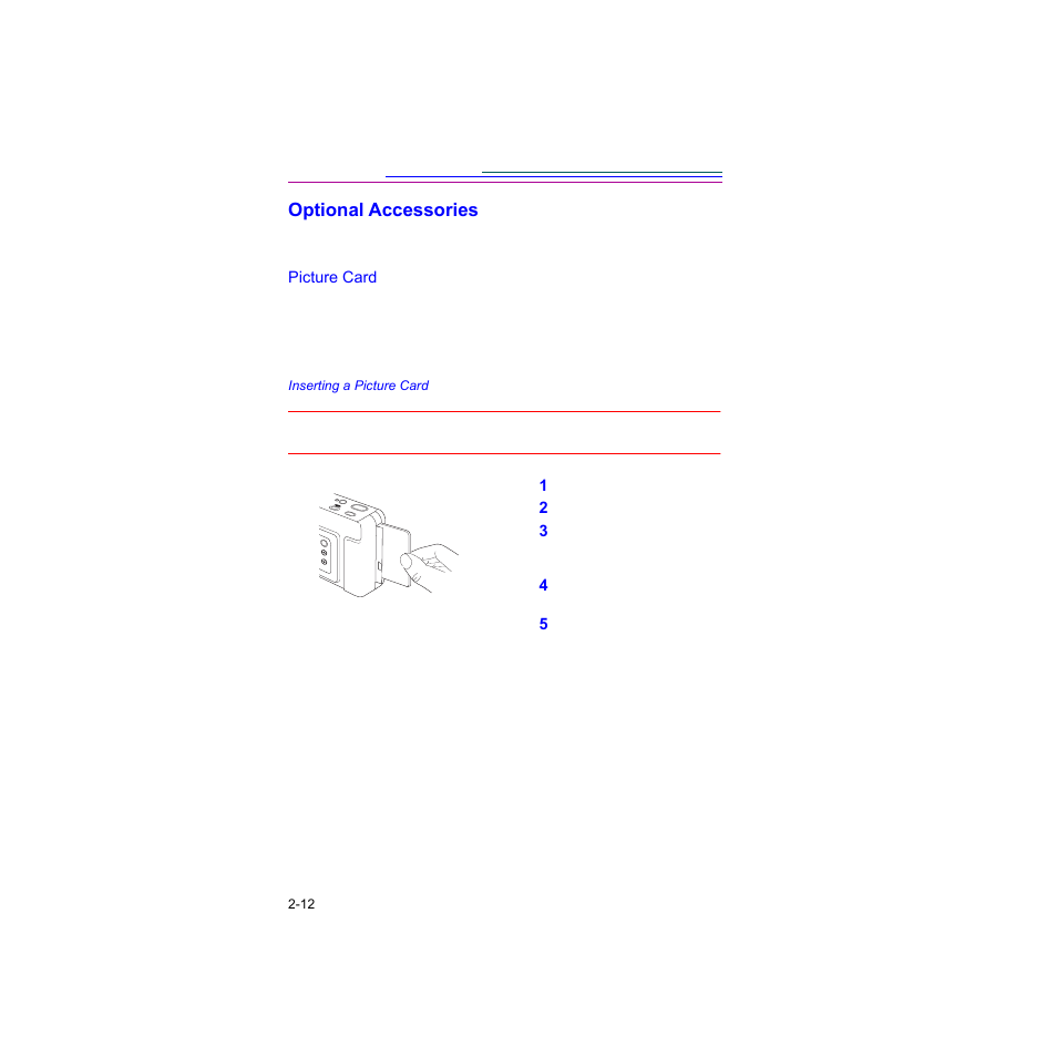 Optional accessories | Kodak DC25 User Manual | Page 22 / 47