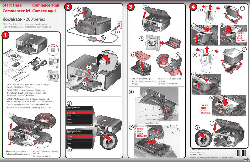 Kodak ESP 7200 User Manual | 2 pages