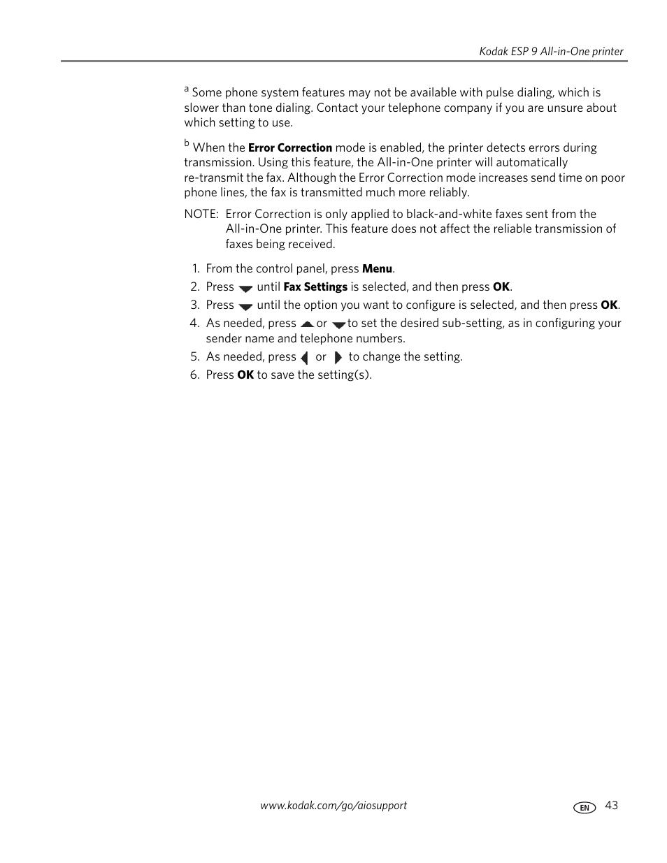 Kodak ESP 9 User Manual | Page 51 / 143