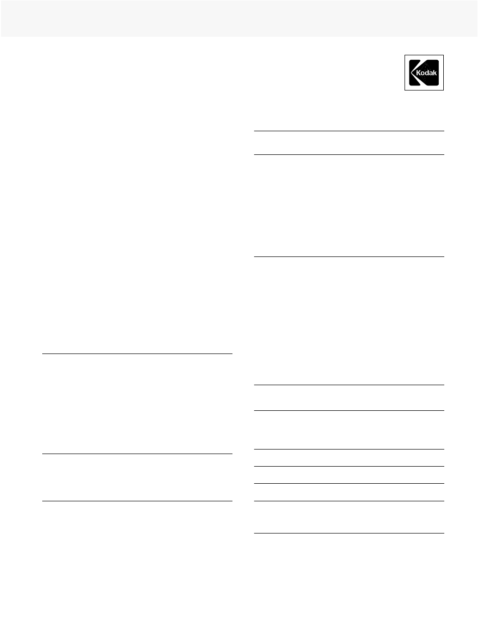 Kodak E-4028 User Manual | 8 pages