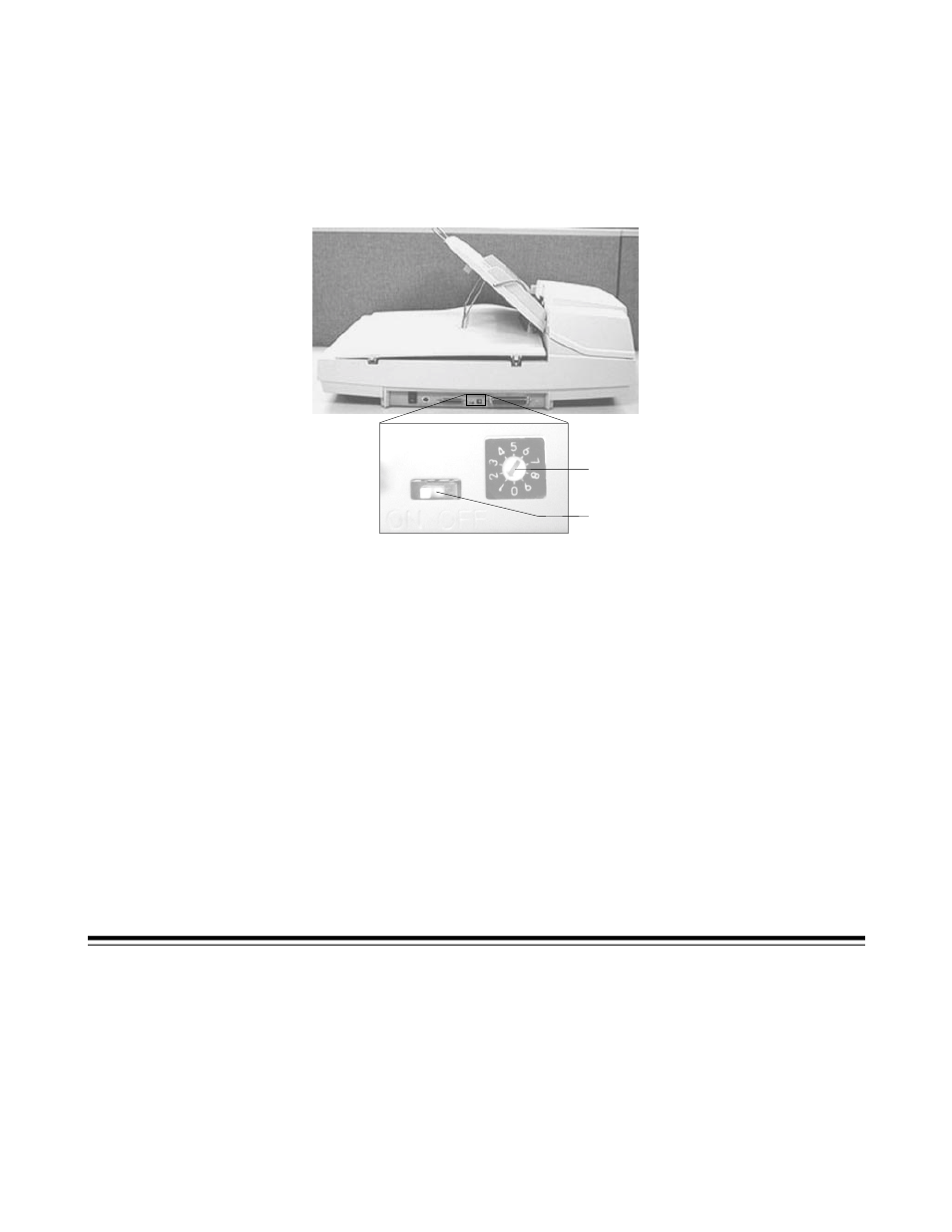 Scsi interface device id, Setting the scsi terminator | Kodak i50 User Manual | Page 12 / 39