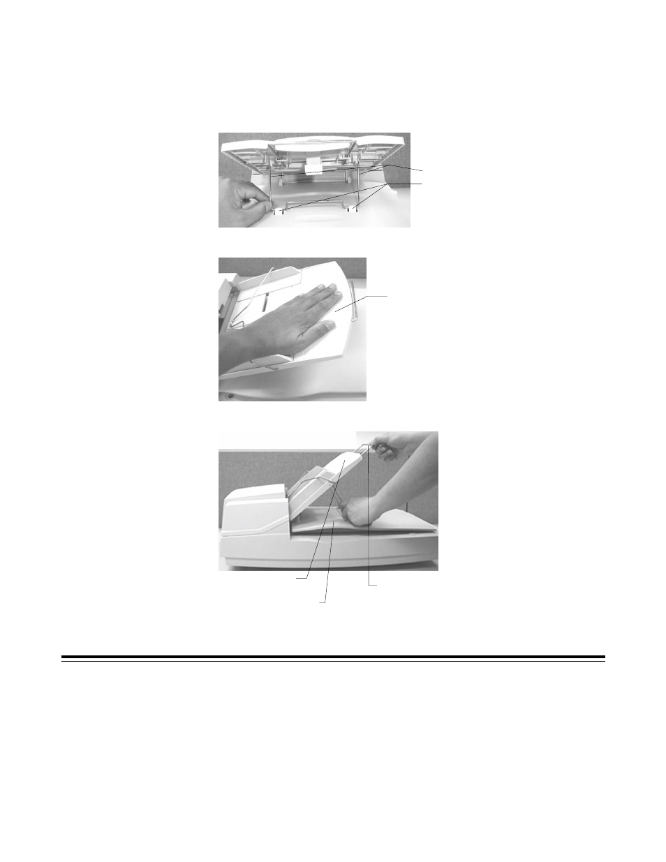 Adjusting the trays, Adf tray | Kodak i50 User Manual | Page 13 / 39