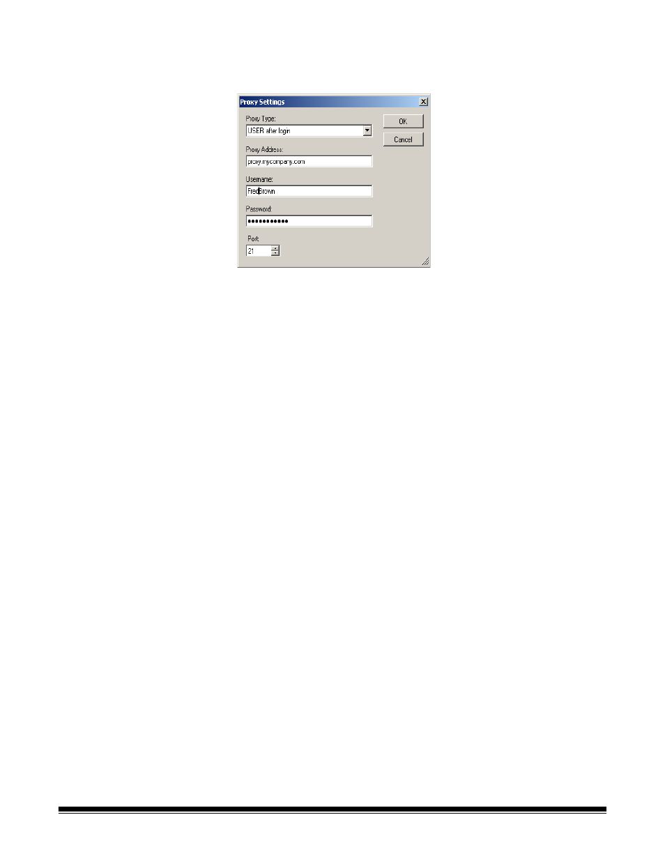 Specifying proxy settings | Kodak 100/120EX User Manual | Page 68 / 76