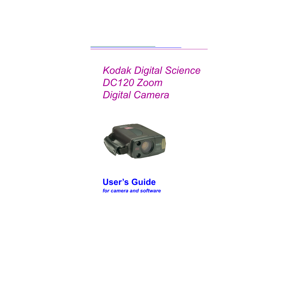 Kodak Digital Science DC120 User Manual | 117 pages