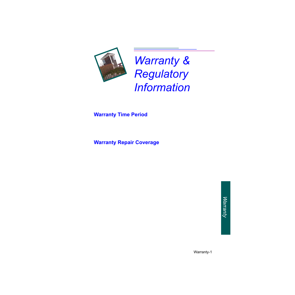 Warranty & regulatory information, Warranty time period, Warranty repair coverage | Kodak Digital Science DC120 User Manual | Page 109 / 117