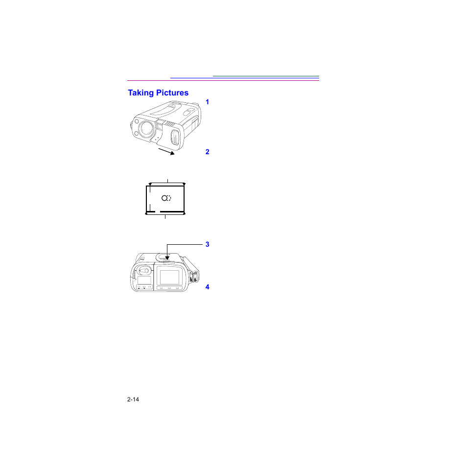 Taking pictures, Taking pictures -14 | Kodak Digital Science DC120 User Manual | Page 24 / 117