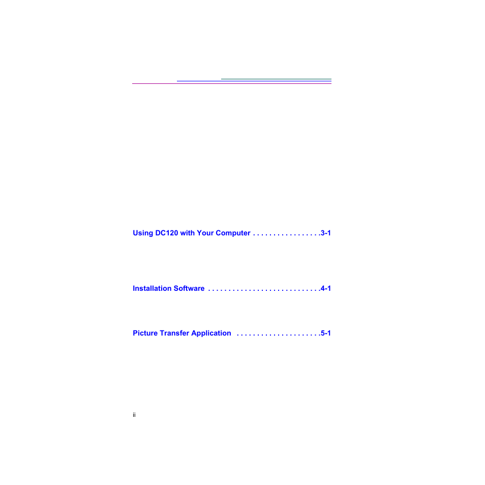 Kodak Digital Science DC120 User Manual | Page 4 / 117