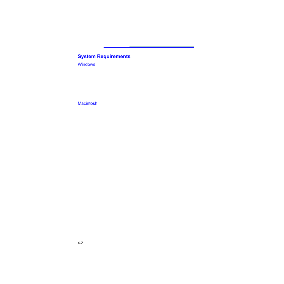 System requirements, Windows, Macintosh | System requirements -2 | Kodak Digital Science DC120 User Manual | Page 46 / 117