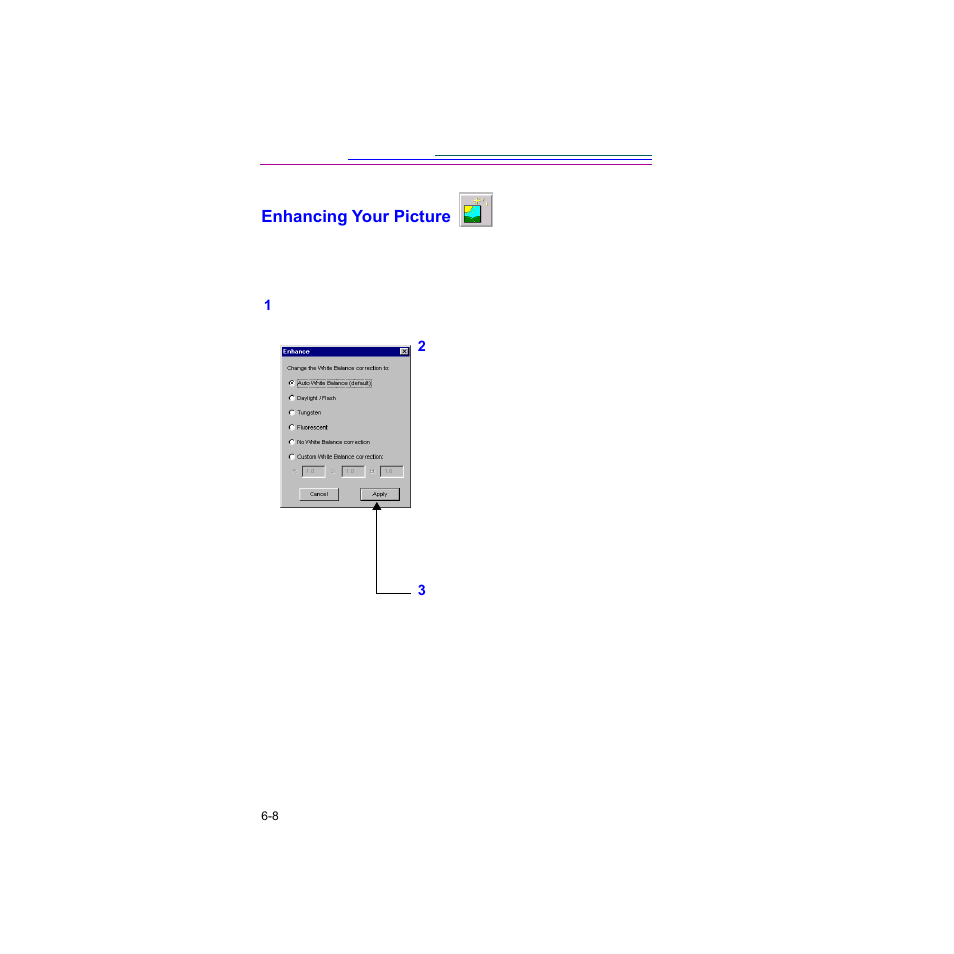 Enhancing your picture | Kodak Digital Science DC120 User Manual | Page 68 / 117