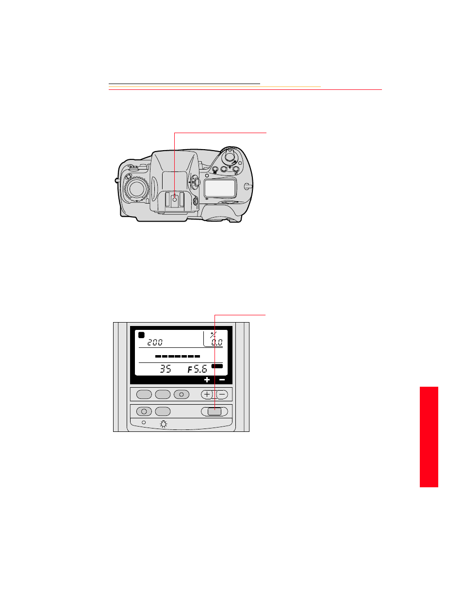 Attaching the sb-28d or sb-28dx speedlight, Turning on the sb-28d or sb-28dx speedlight, Attaching the sb-28d or sb-28dx speedlight -3 | Turning on the sb-28d or sb-28dx speedlight -3, Fl a s h | Kodak DCS 700 User Manual | Page 144 / 270