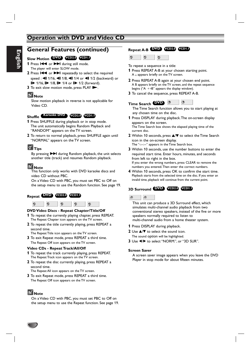 English | Kodak DVD755VR/05 User Manual | Page 26 / 39