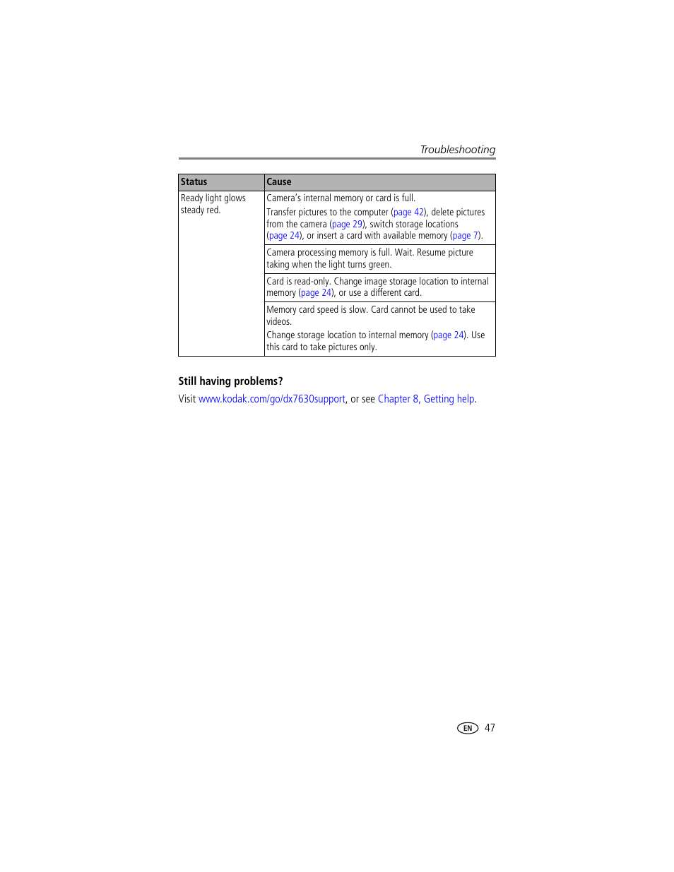 Kodak DX7630 User Manual | Page 53 / 67