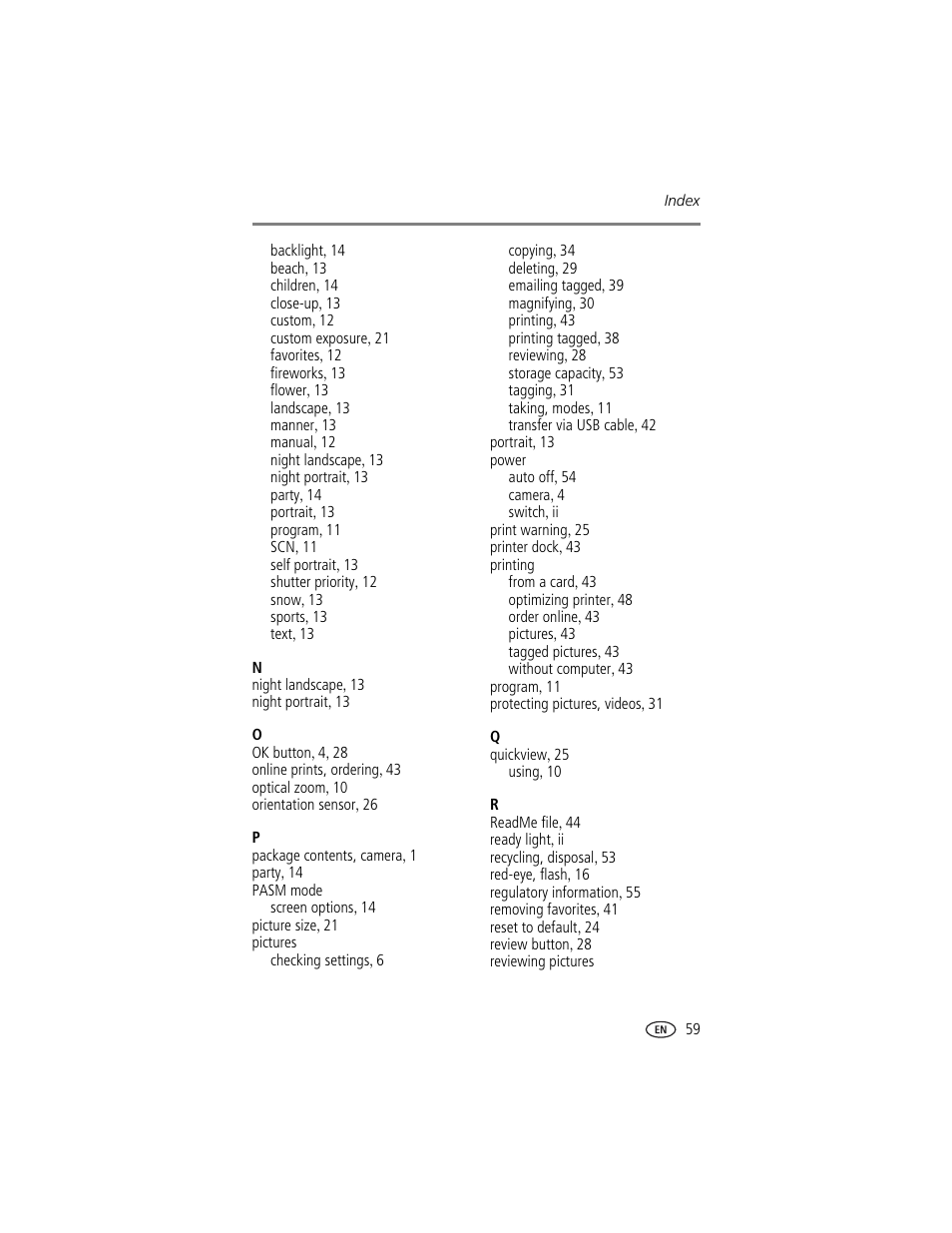 Kodak DX7630 User Manual | Page 65 / 67