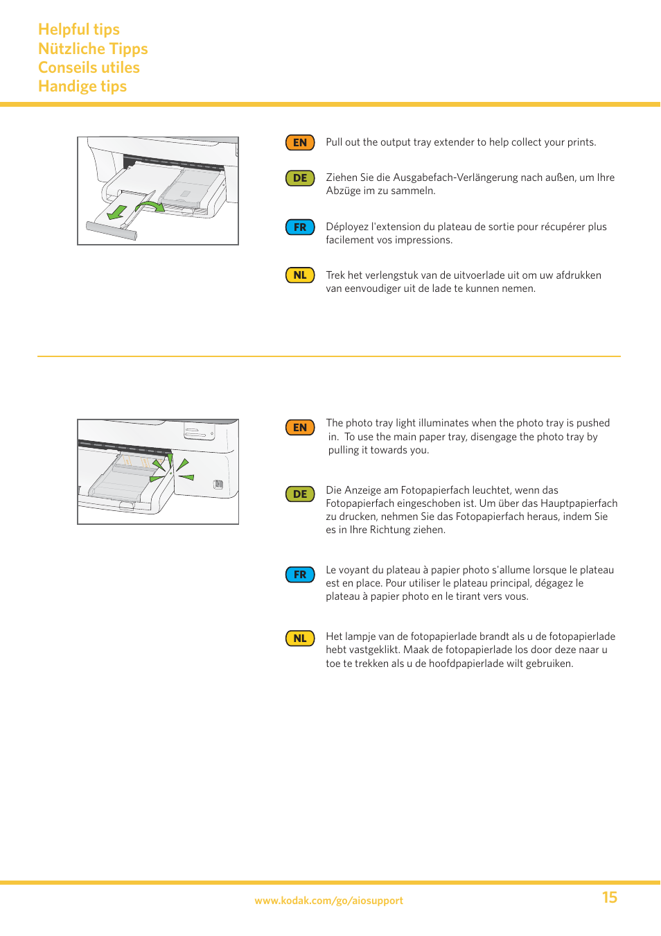 Kodak EasyShare 5300 User Manual | Page 15 / 28