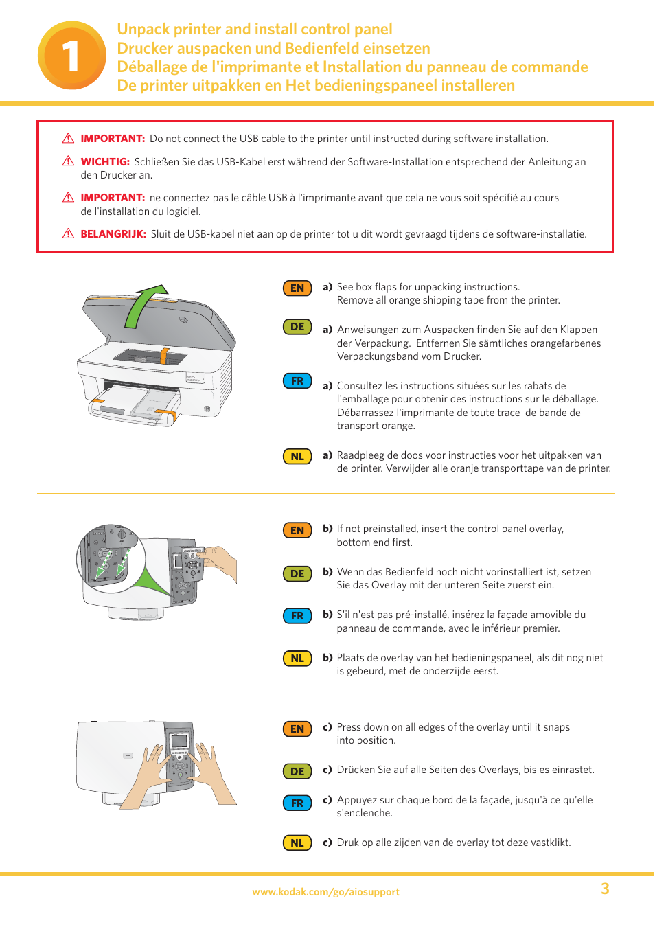 Kodak EasyShare 5300 User Manual | Page 3 / 28