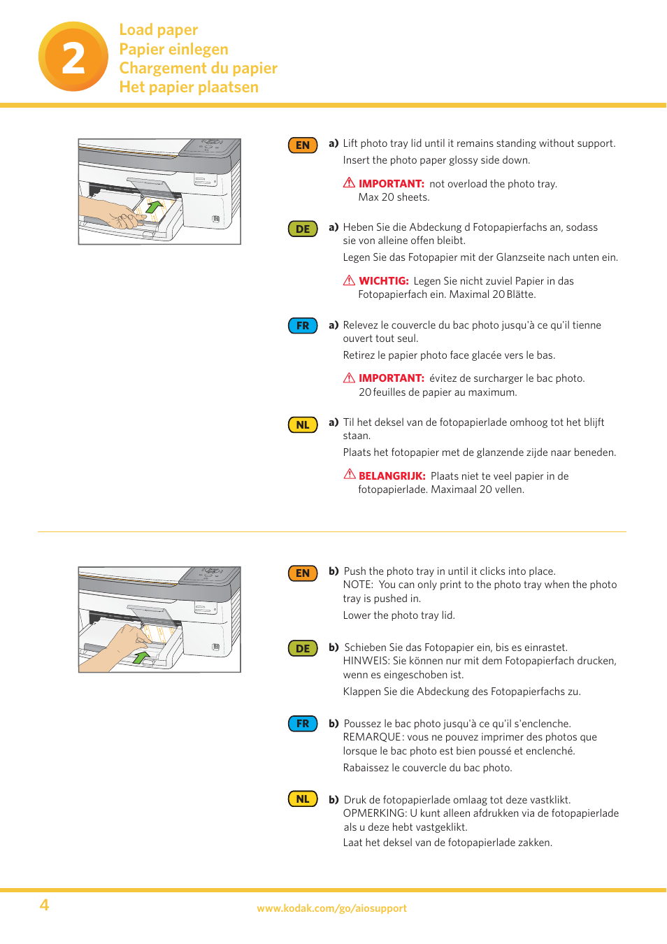 Kodak EasyShare 5300 User Manual | Page 4 / 28