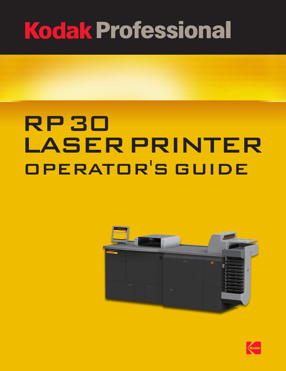 Kodak RP 30 User Manual | 235 pages