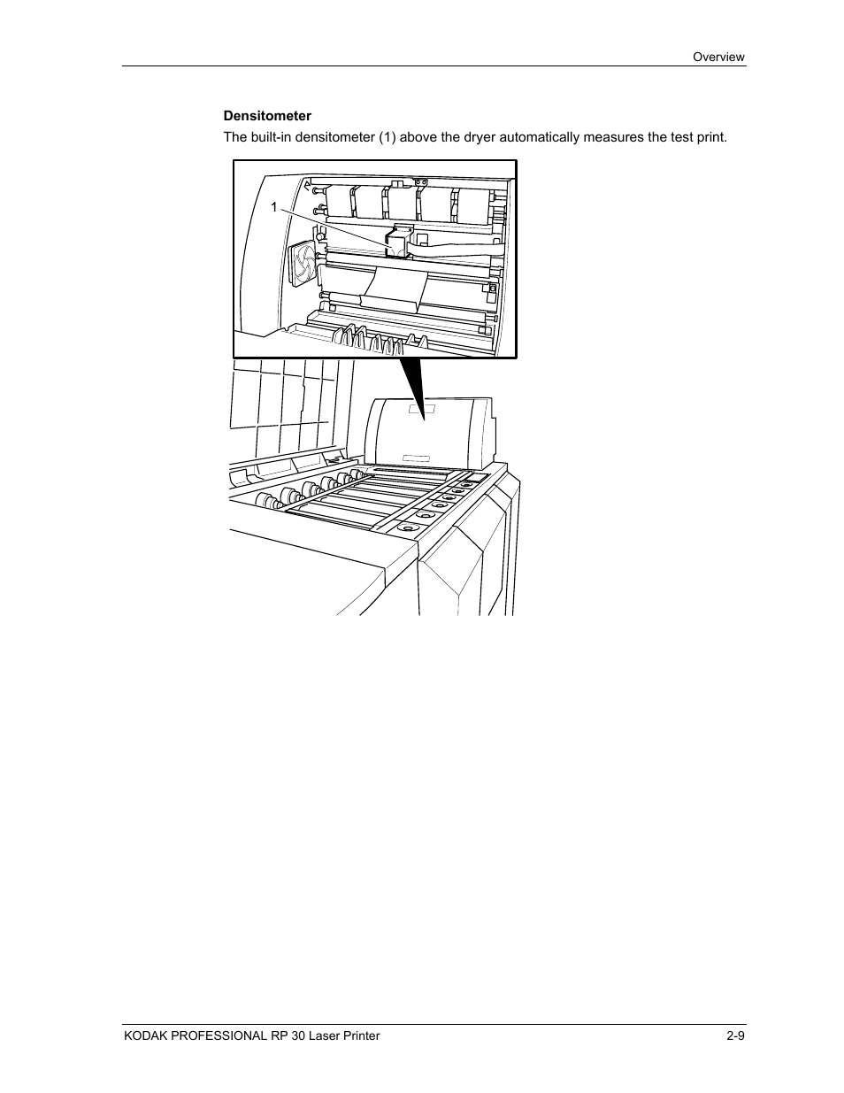 Densitometer, Densitometer -9 | Kodak RP 30 User Manual | Page 28 / 235