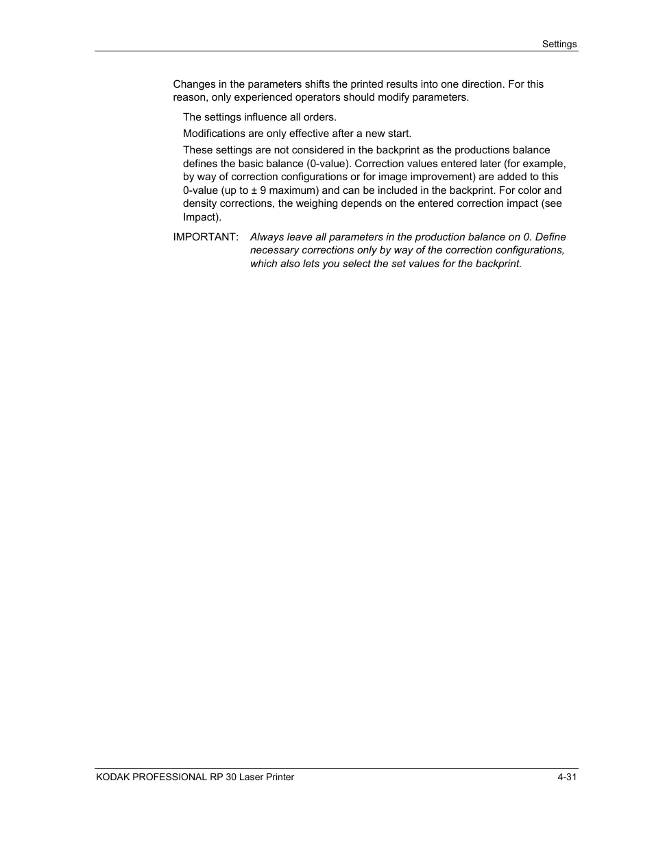 Kodak RP 30 User Manual | Page 98 / 235
