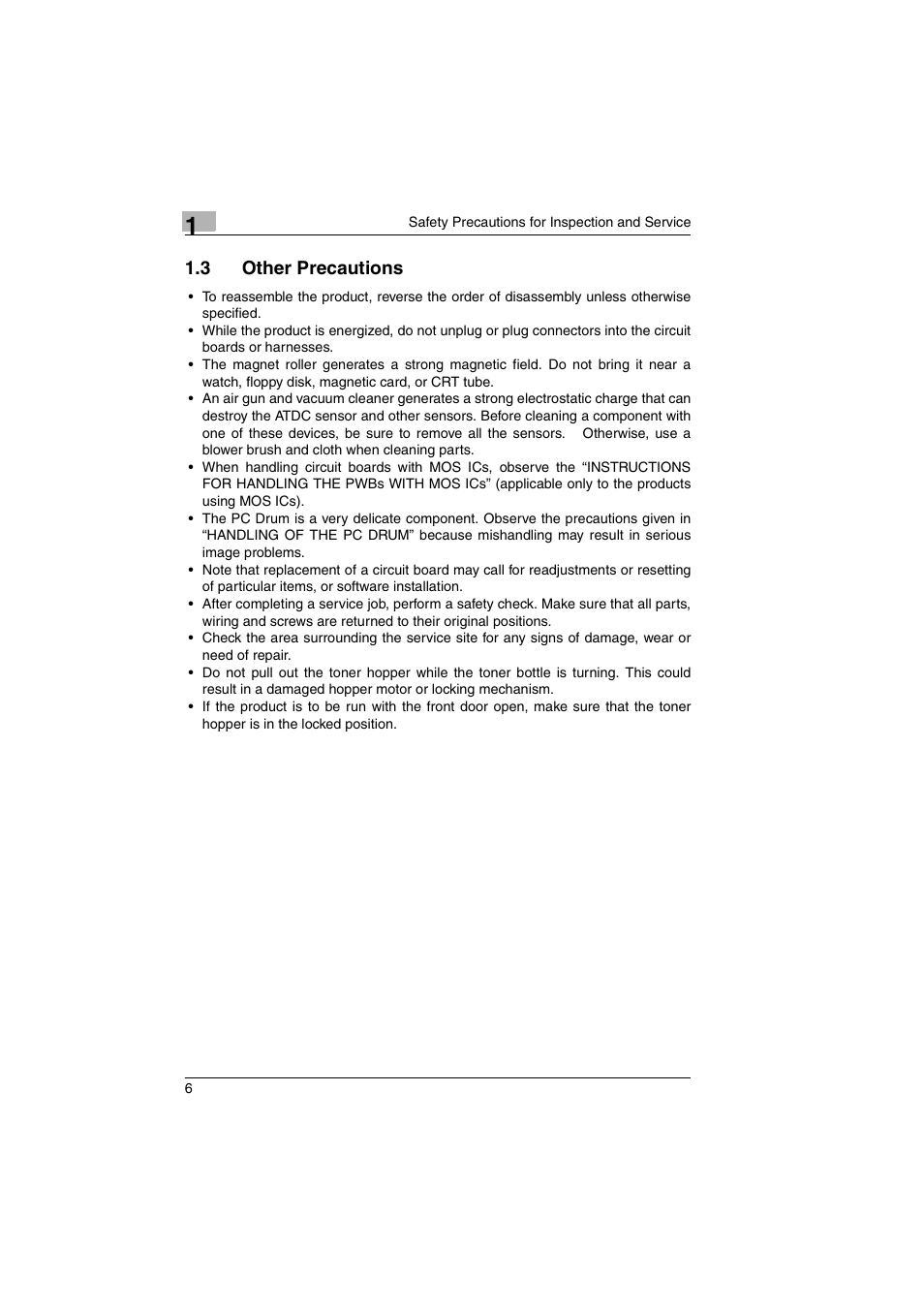 3 other precautions | Kodak 2400DSV User Manual | Page 13 / 131