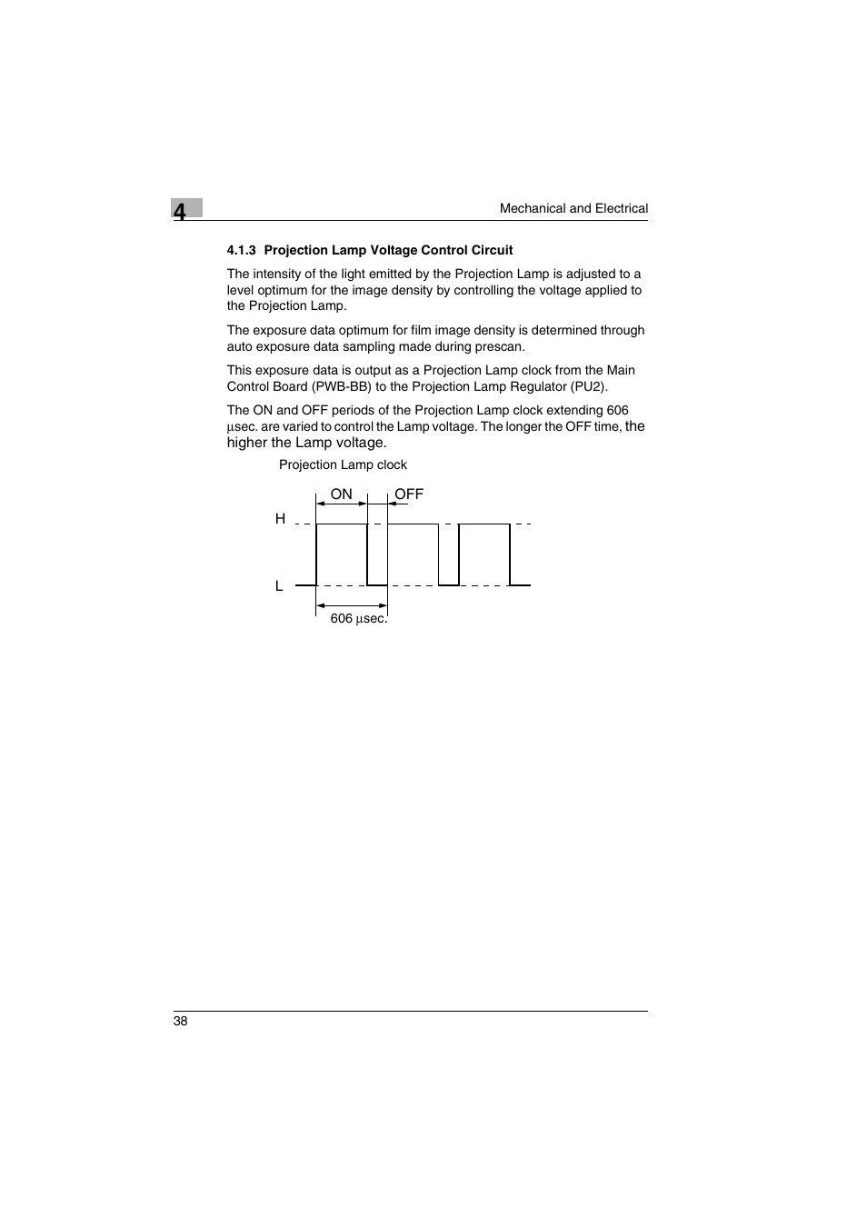 3 projection lamp voltage control circuit | Kodak 2400DSV User Manual | Page 45 / 131