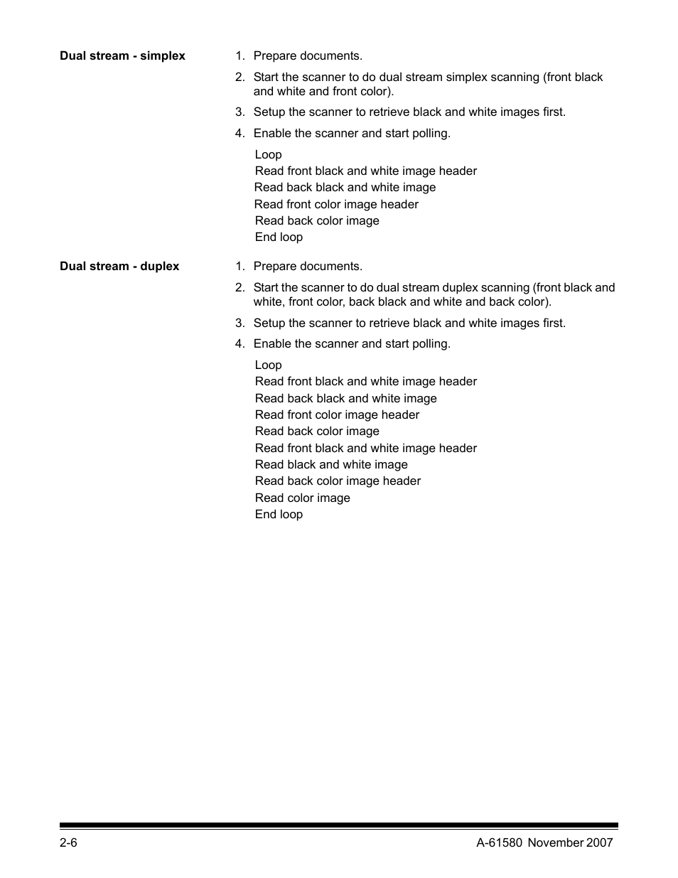Dual stream - simplex, Dual stream - duplex | Kodak A-61580 User Manual | Page 10 / 104