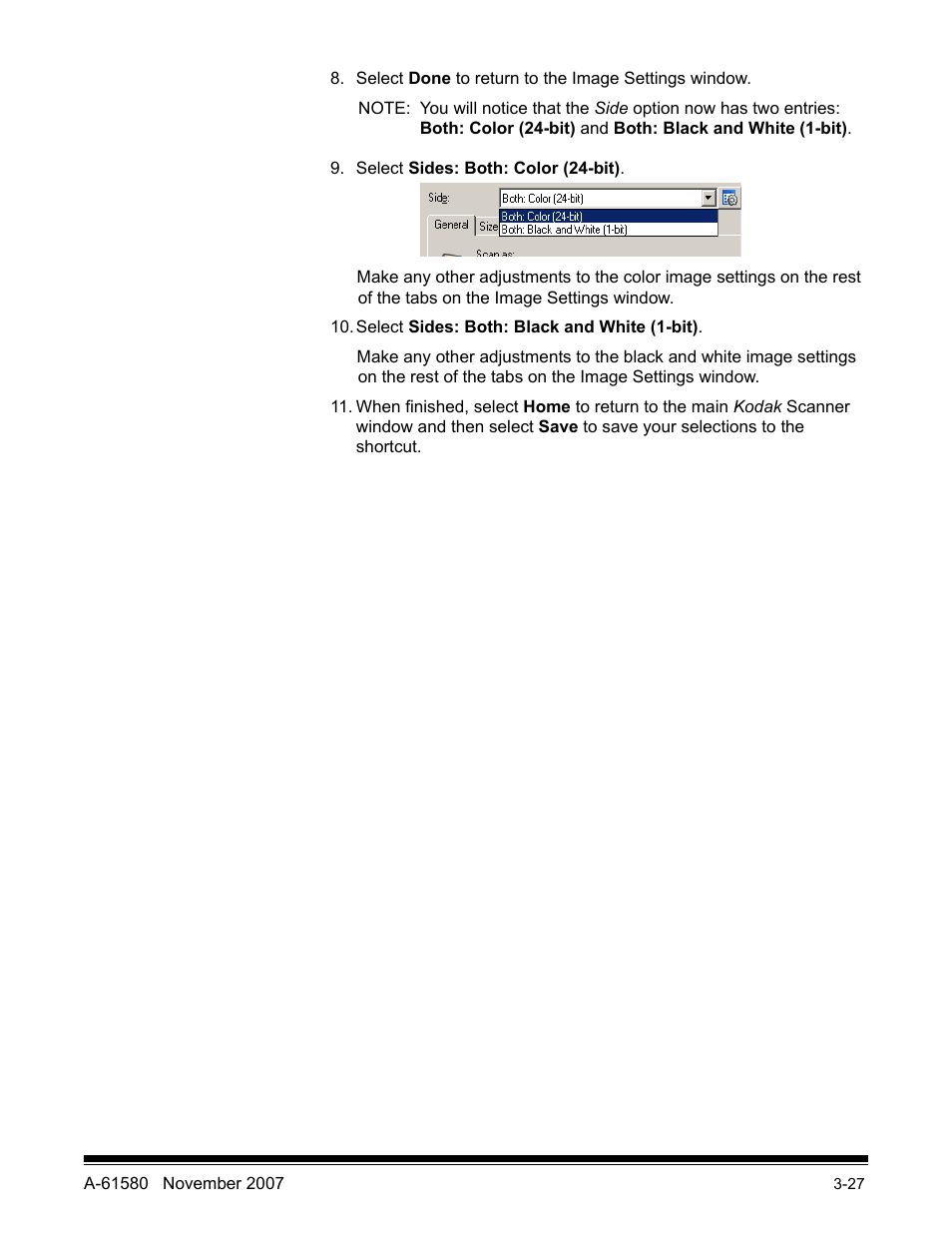 Device - printer tab | Kodak A-61580 User Manual | Page 55 / 104