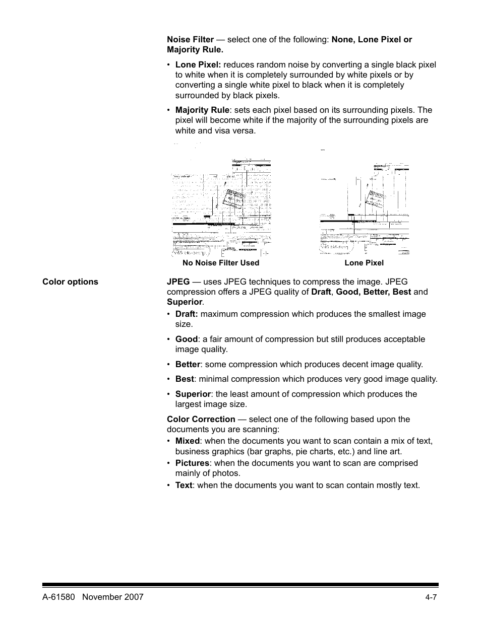 Color options | Kodak A-61580 User Manual | Page 82 / 104