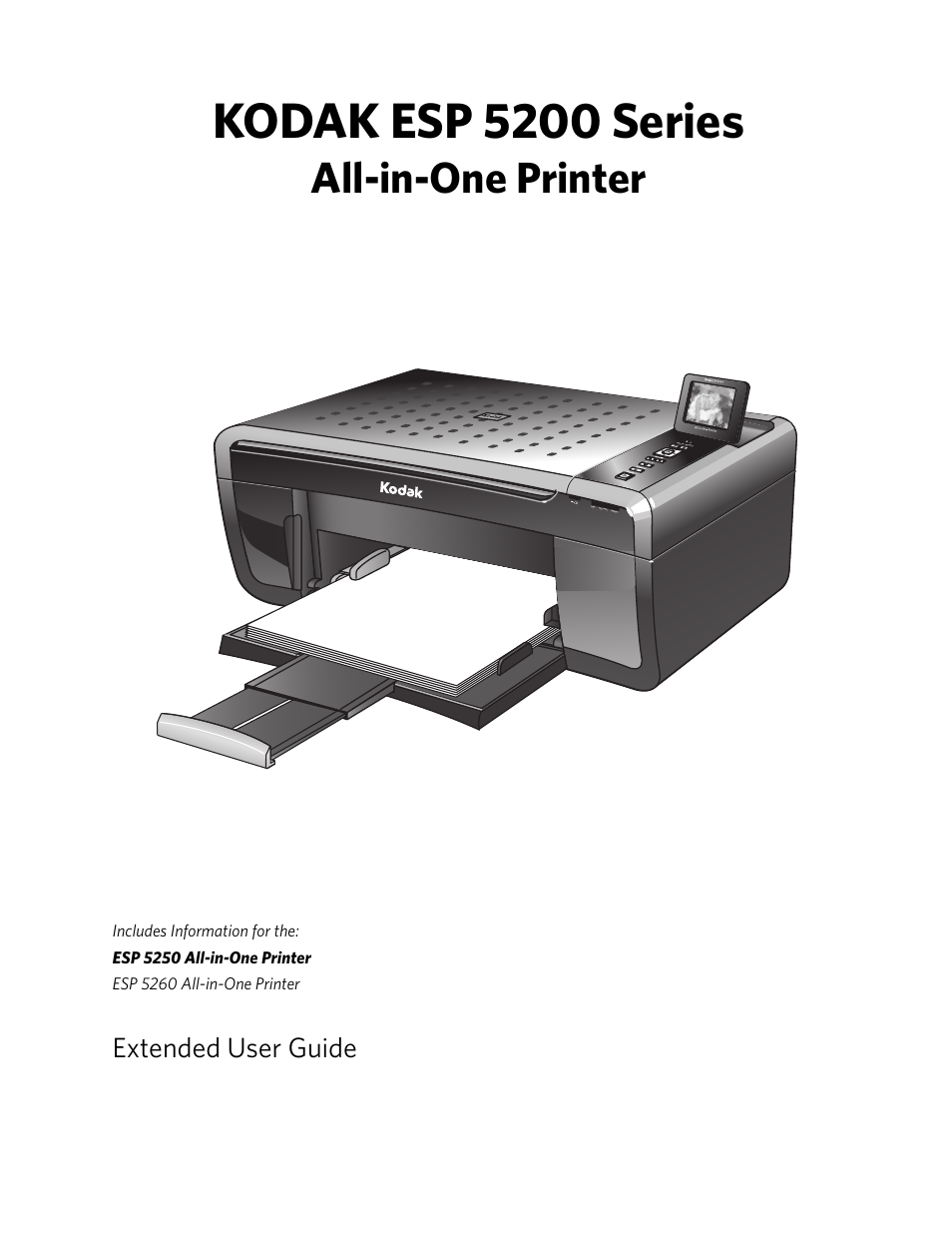 Kodak ESP 5200 Series User Manual | 62 pages