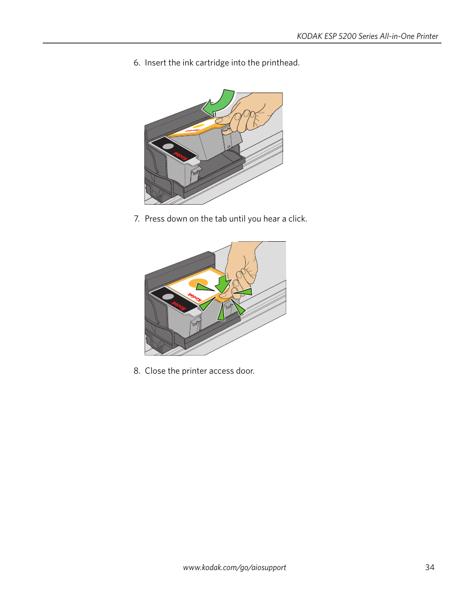 Kodak ESP 5200 Series User Manual | Page 39 / 62