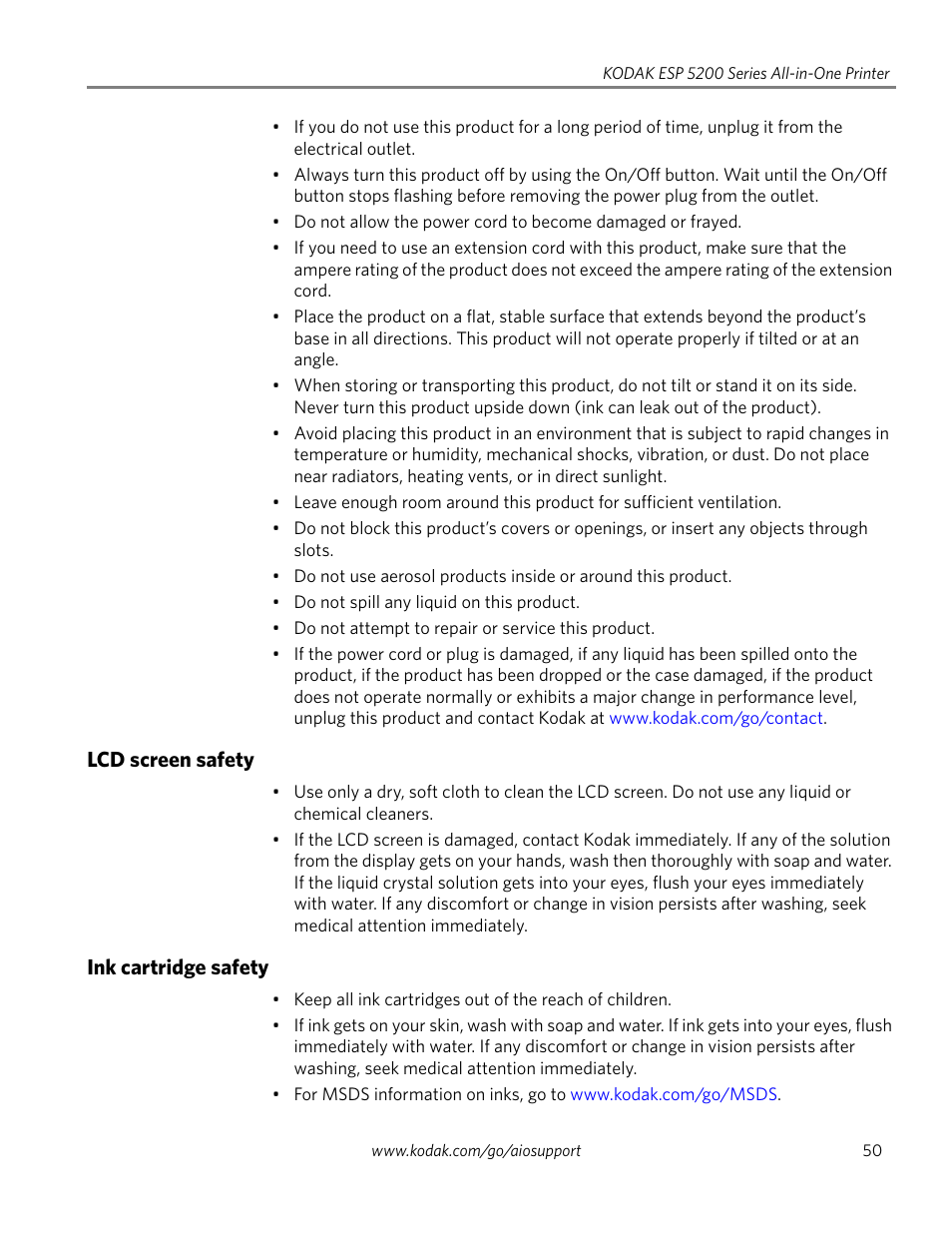 Kodak ESP 5200 Series User Manual | Page 55 / 62