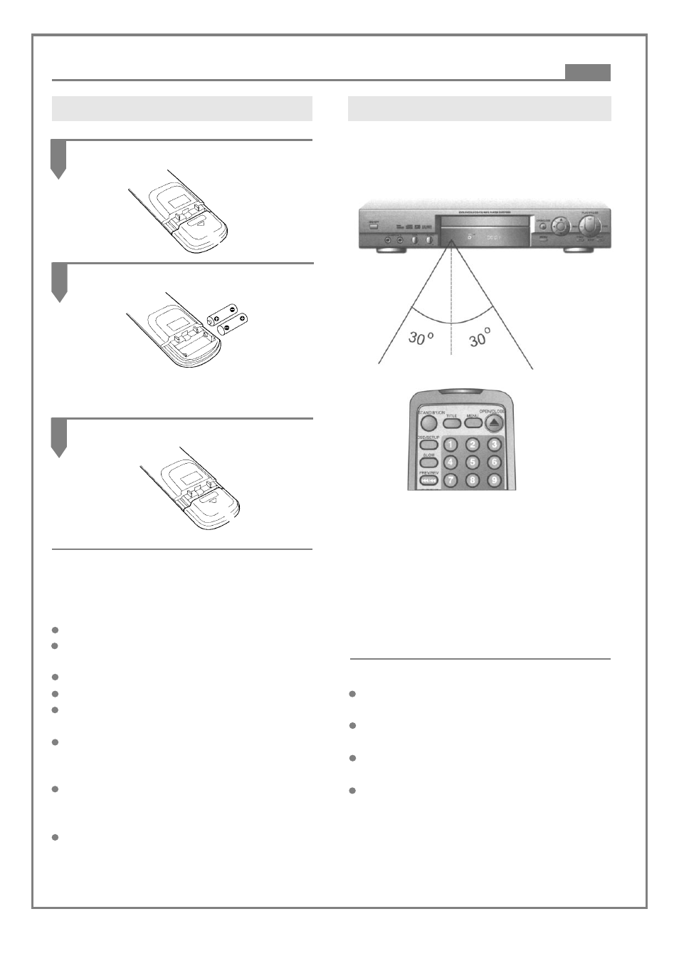 Remote control preparation | Kodak DVD7000 User Manual | Page 39 / 41