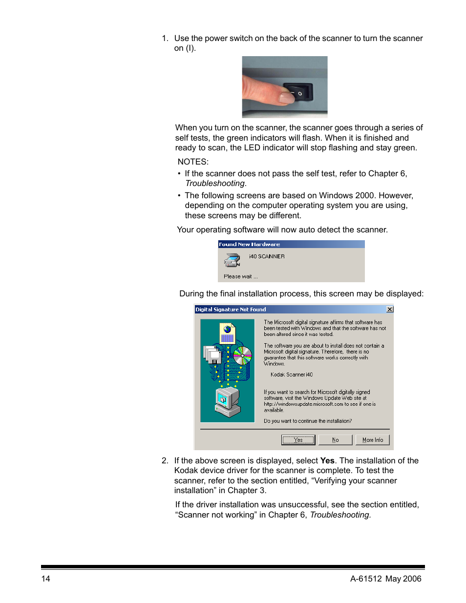 Kodak i30 / i40 User Manual | Page 17 / 84