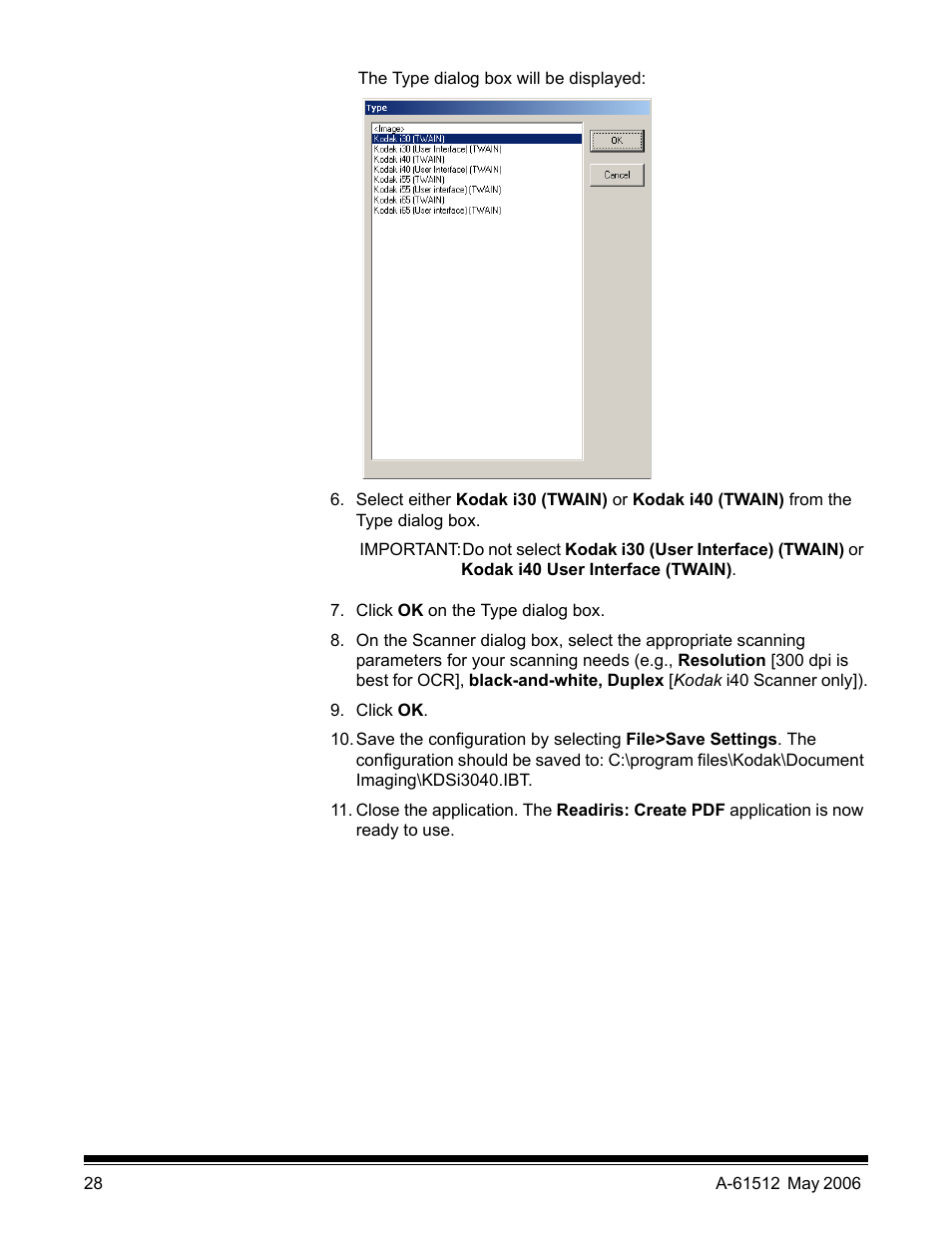 Kodak i30 / i40 User Manual | Page 31 / 84