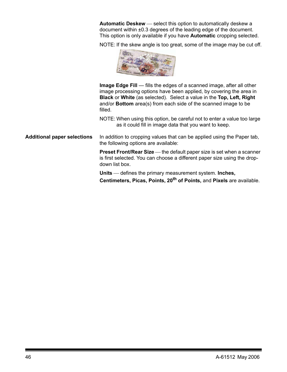 Additional paper selections | Kodak i30 / i40 User Manual | Page 49 / 84