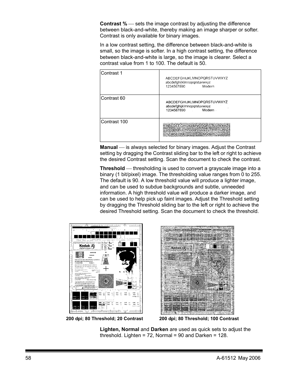 Kodak i30 / i40 User Manual | Page 61 / 84