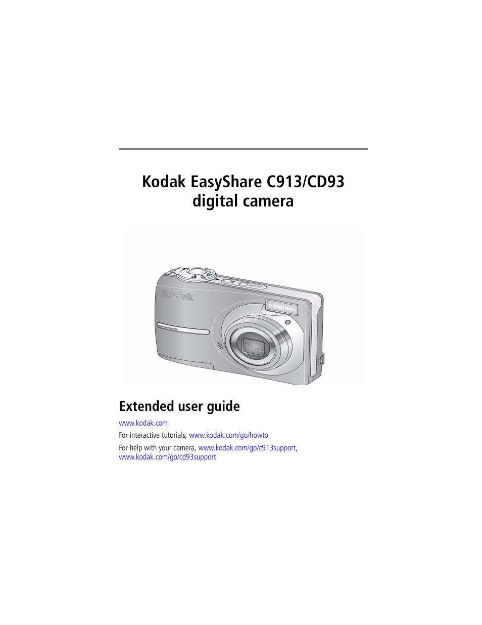 Kodak CD913 User Manual | 67 pages