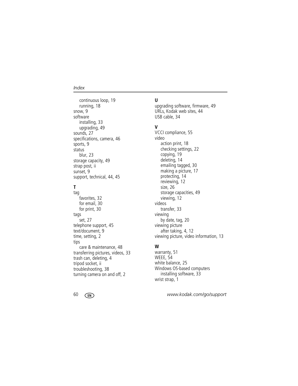 Kodak CD913 User Manual | Page 66 / 67